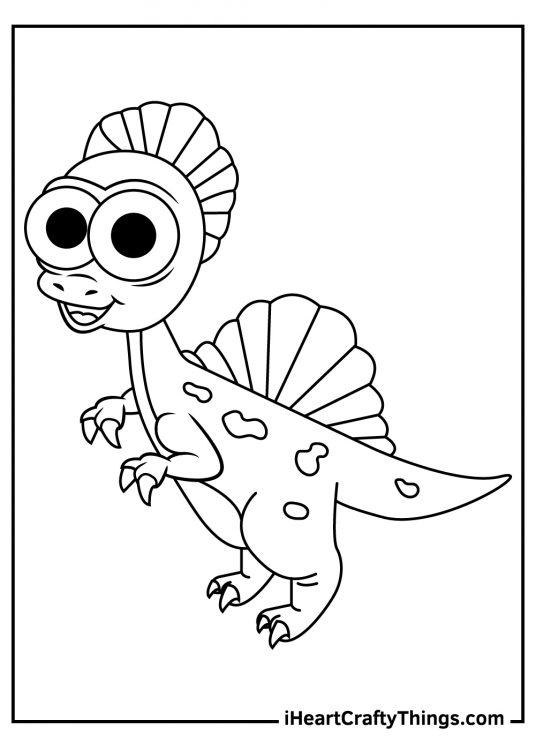 Spinosaurus coloring pages