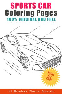 Sports Car Coloring Pages (Updated 2022)