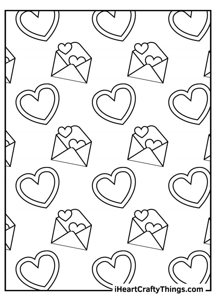 St. Valentine’s Day Coloring Pages (100% Free Printables)