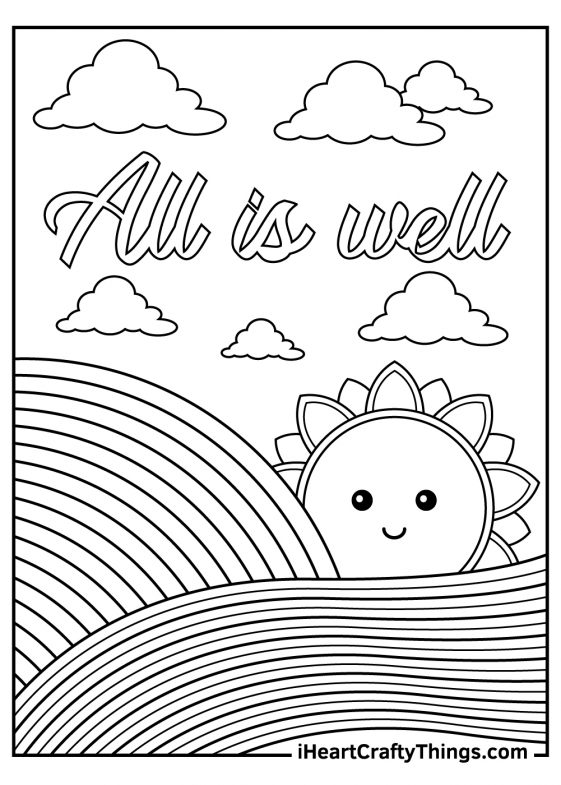 Stress Relief Coloring Pages (Updated 2022)