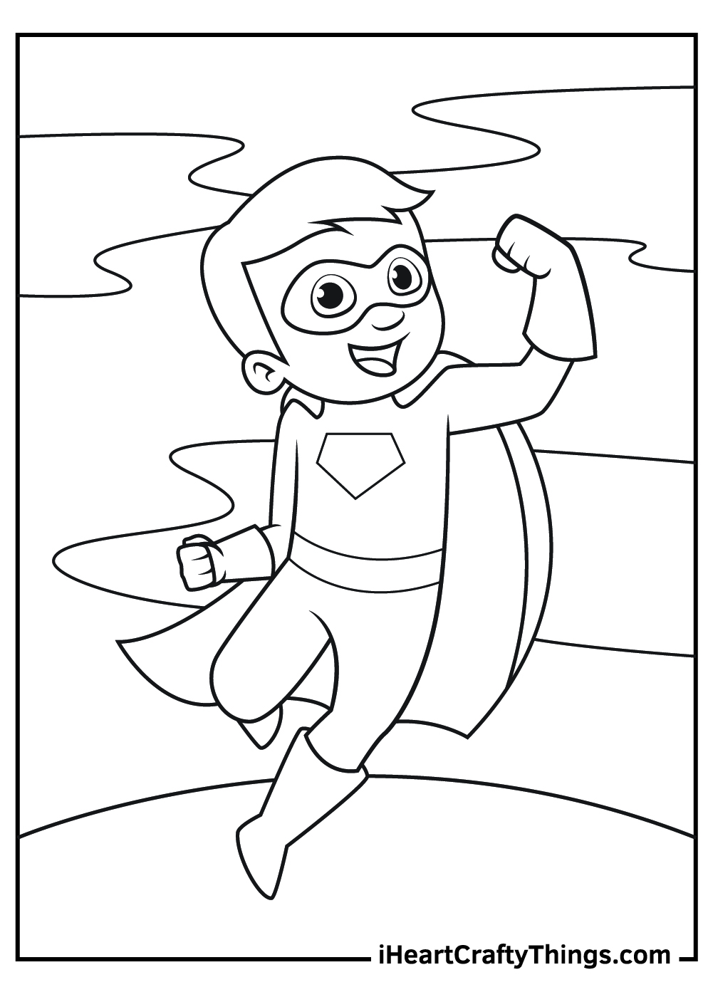 comics superhero coloring pages free download