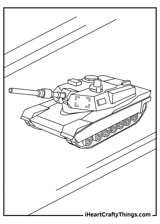 Tanks Coloring Pages (100% Free Printables)