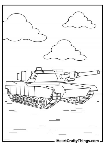 15 Tanks Coloring Pages (100% Free Printables)