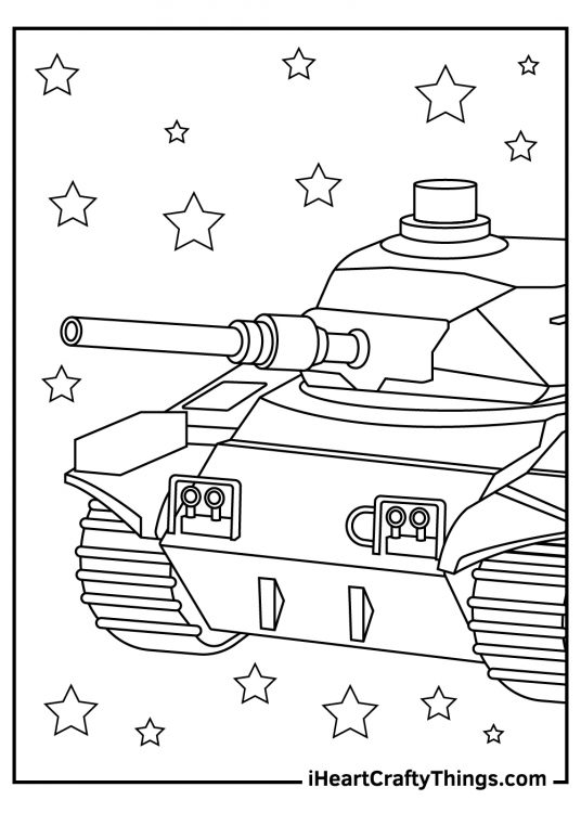 15 Tanks Coloring Pages (100% Free Printables)