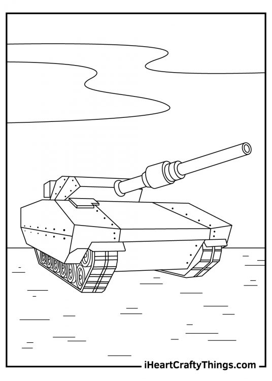 Tanks Coloring Pages (100% Free Printables)