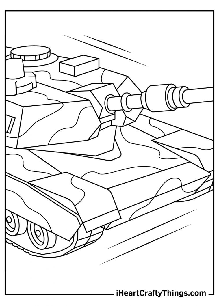 15 Tanks Coloring Pages (100% Free Printables)