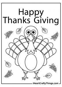 40 Thanksgiving Coloring Pages (Printable Free PDF For Kids)