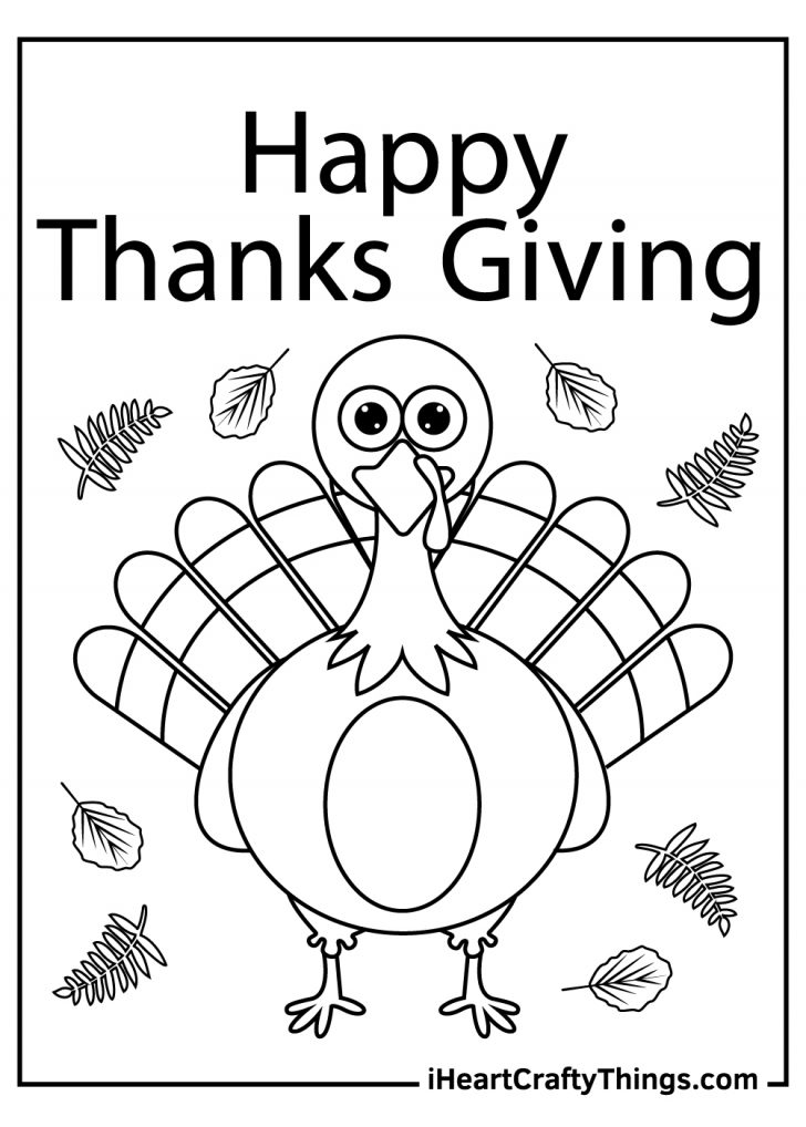 Thanksgiving Present Coloring Pages 100 Free Printables 