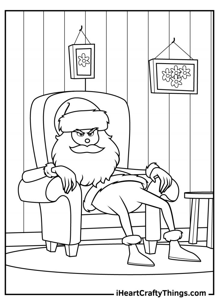 43 Grinch Coloring Pages (100% Free Printables)