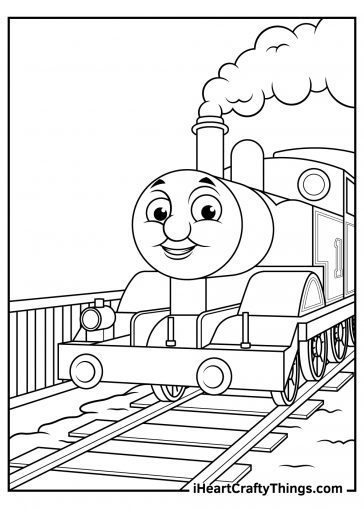 Thomas The Train Coloring Pages (100% Free Printables)