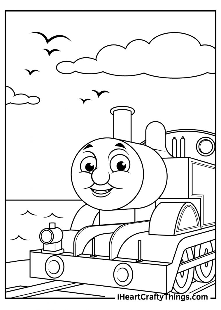 Thomas The Train Coloring Pages (100% Free Printables)