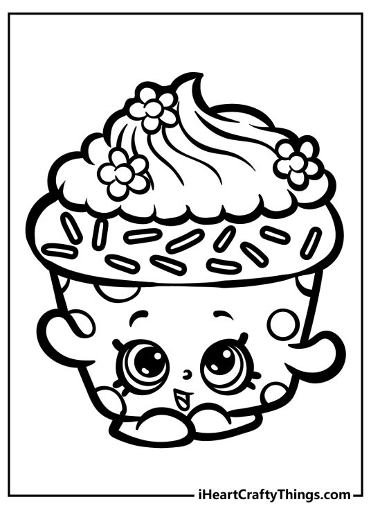Shopkins coloring pages