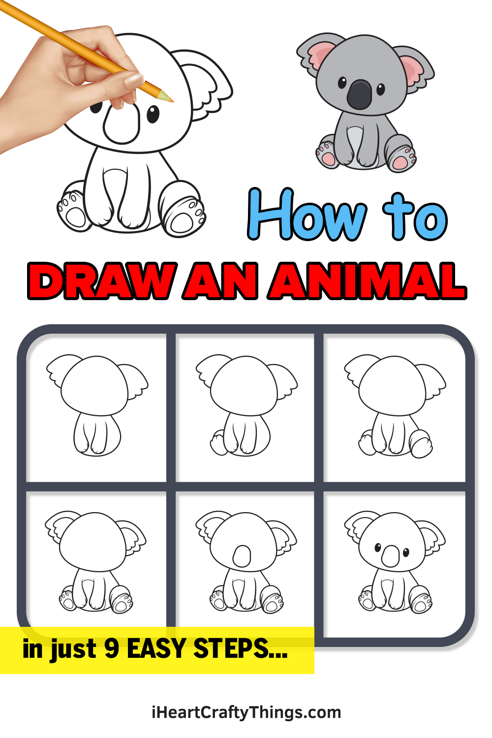 Animals Drawing How To Draw Animals Step By Step (2023)