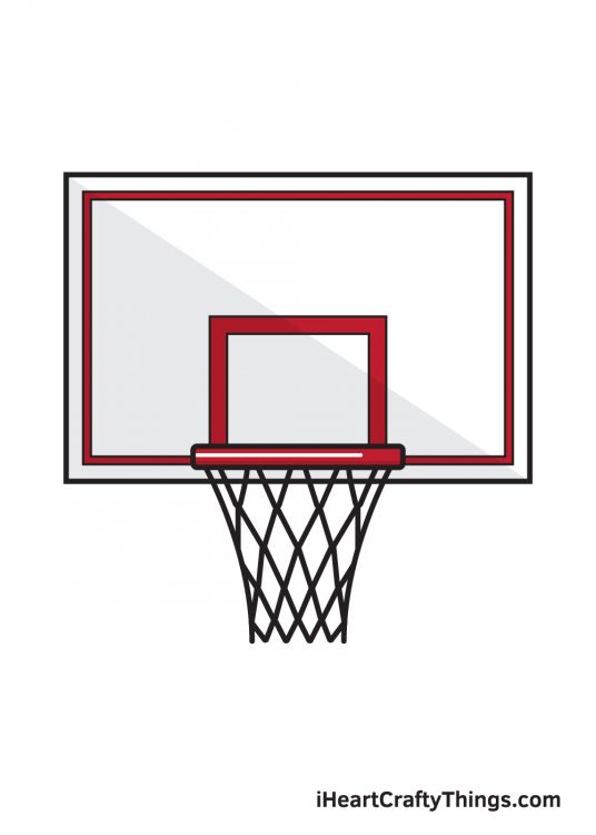 Basketball Hoop Drawing How To Draw A Basketball Hoop