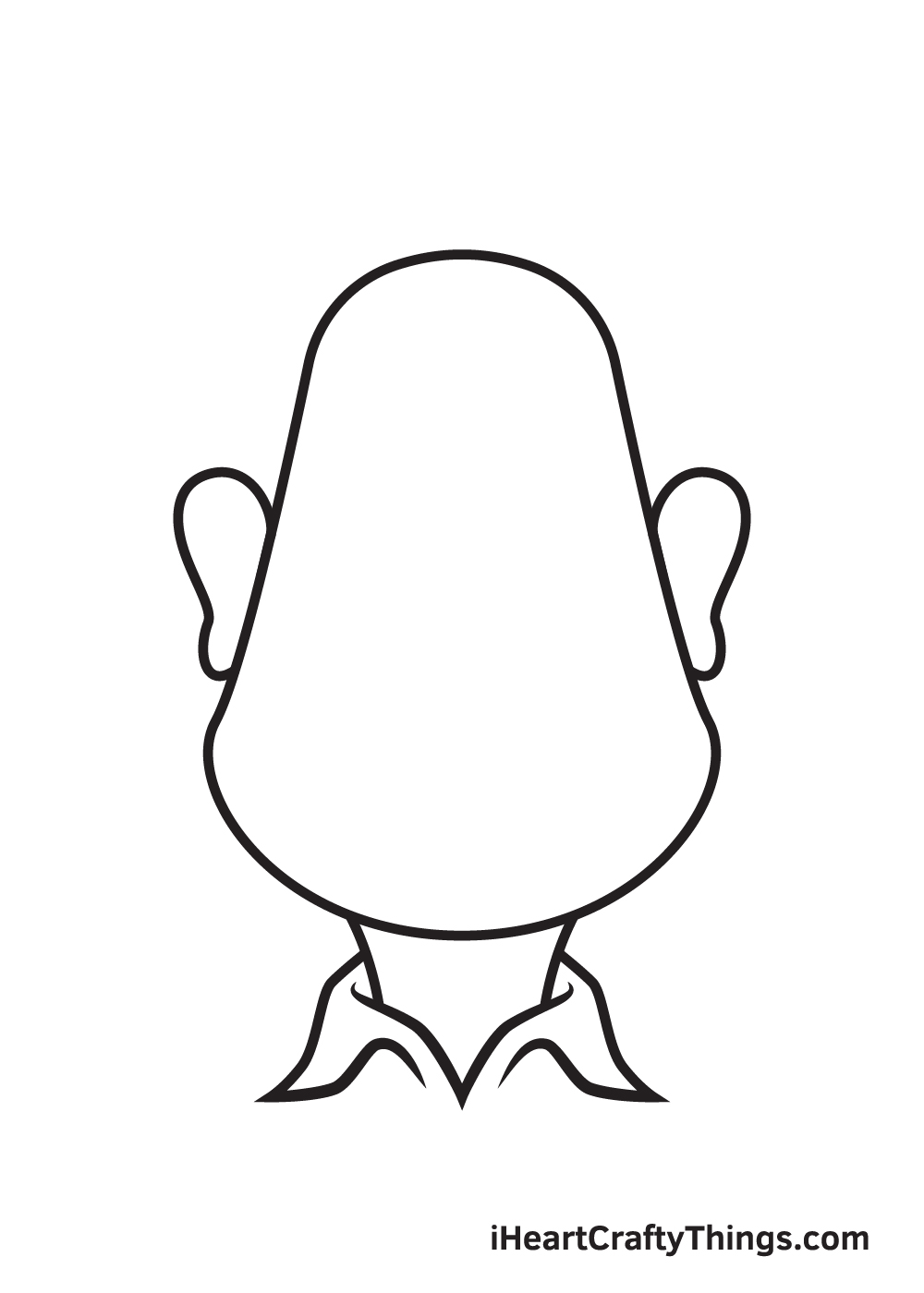 caricatures drawing step 4