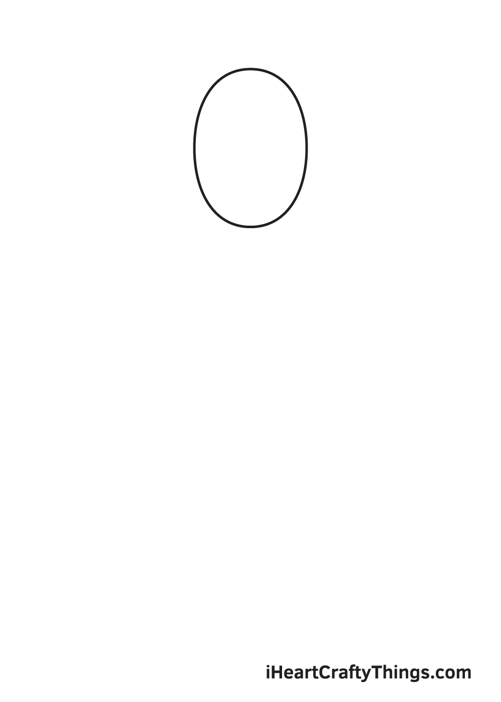 cartoon people drawing step 1