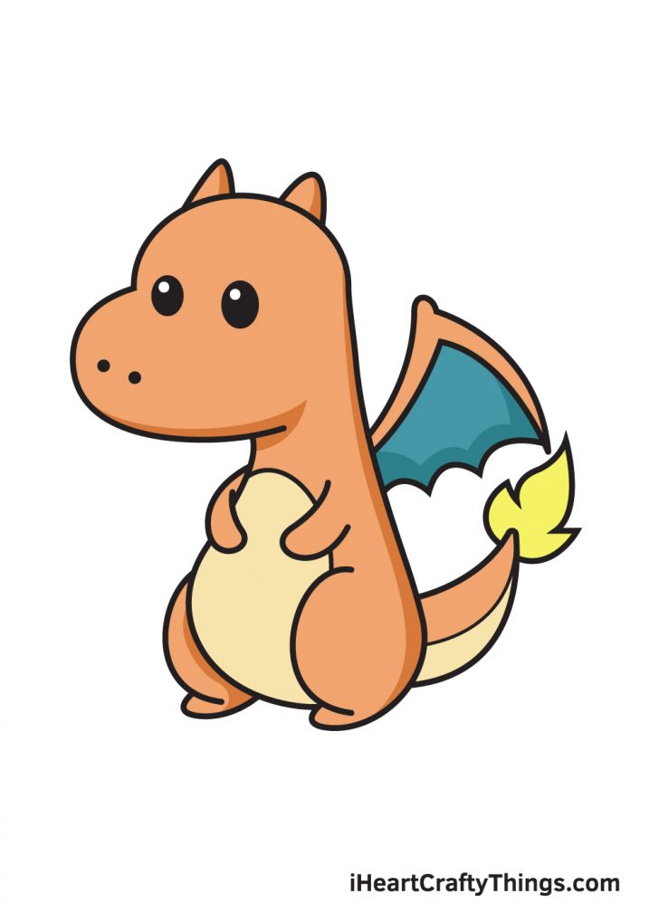 Charizard Drawing - How To Draw Charizard Step By Step