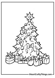 45 Christmas Tree Coloring Pages (100% Free Printables)