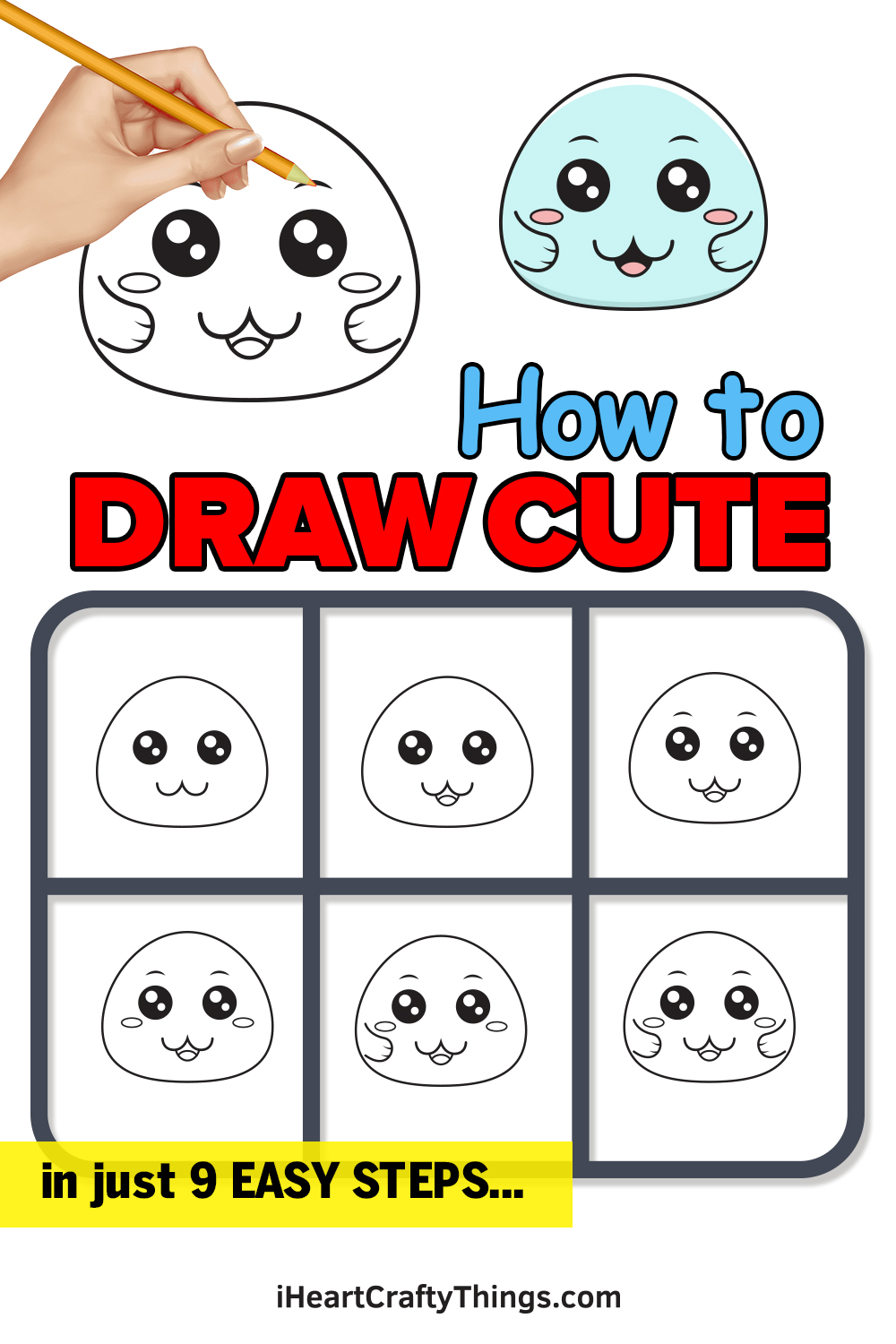 easy cute drawings step by step