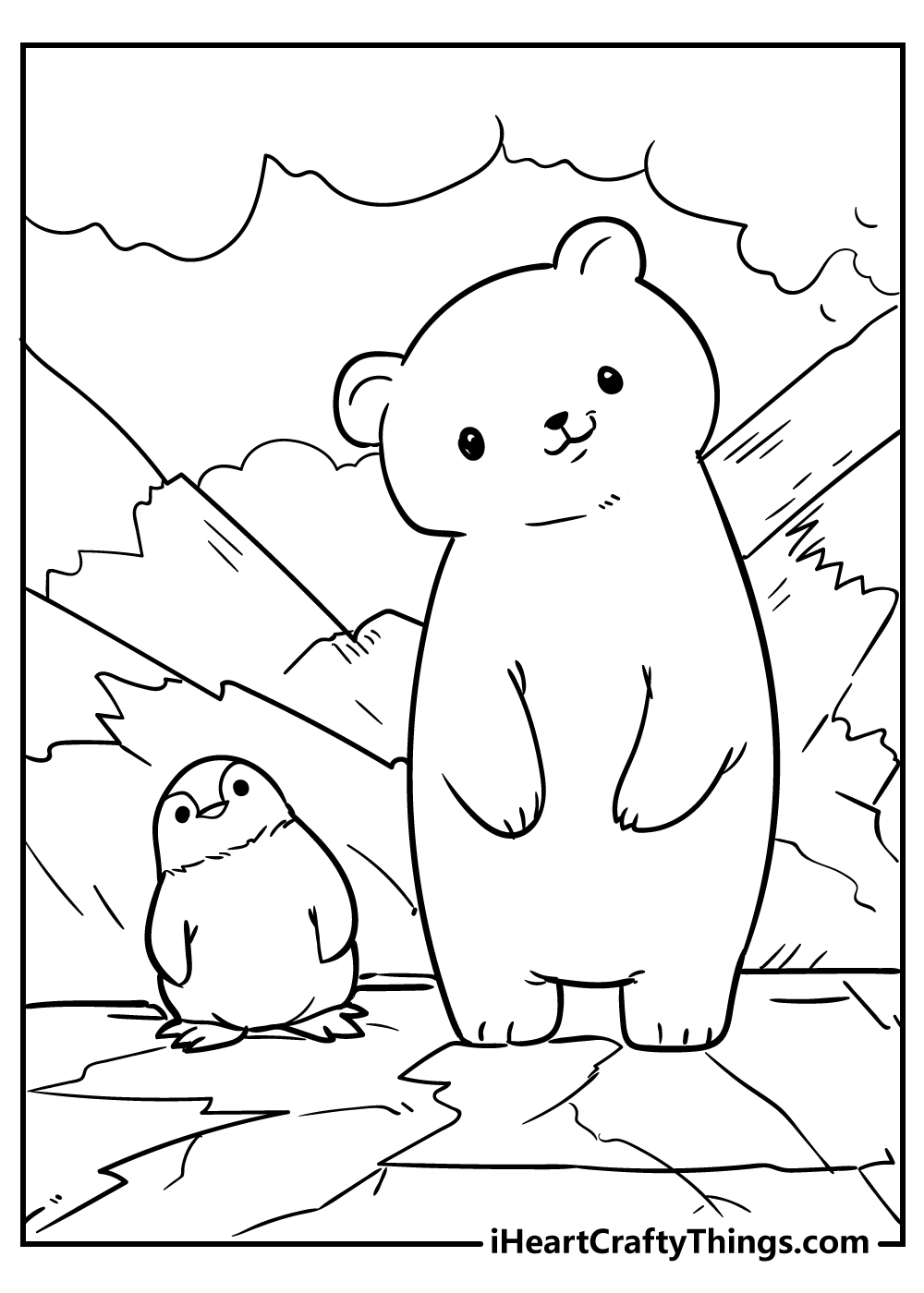 cute little animals coloring pages for adults free printable