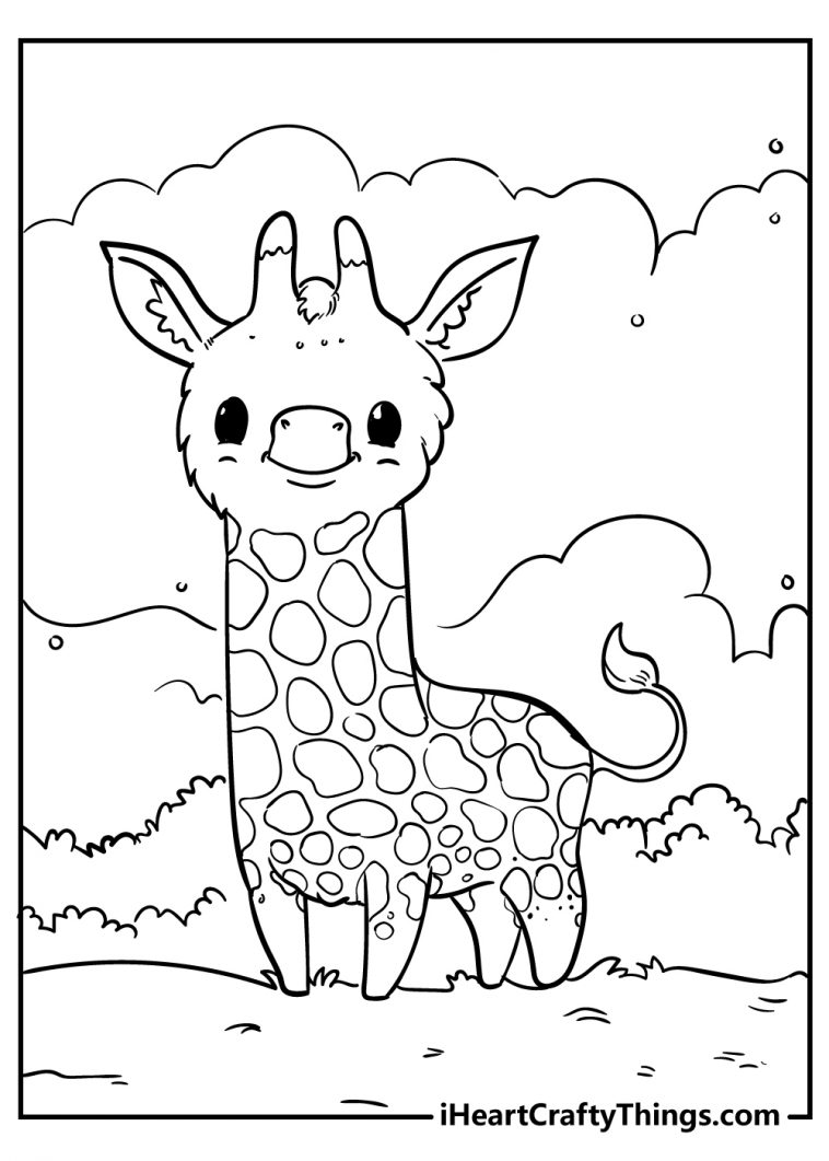 Cute Animal Coloring Pages Printable Cute Animal Coloring Pages Printable