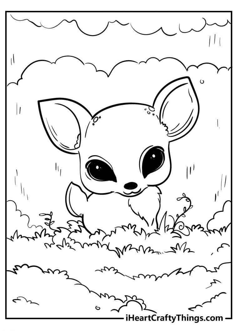 Cute Animals Coloring Pages Updated 2021