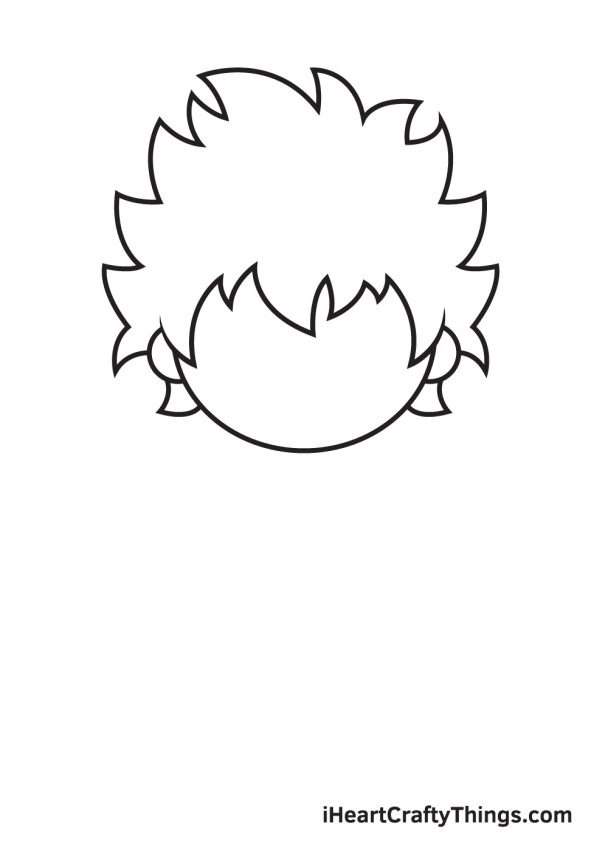 Deku Drawing - How To Draw Deku Step By Step