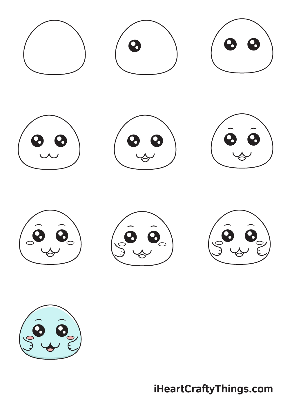 drawing cute in 9 easy steps