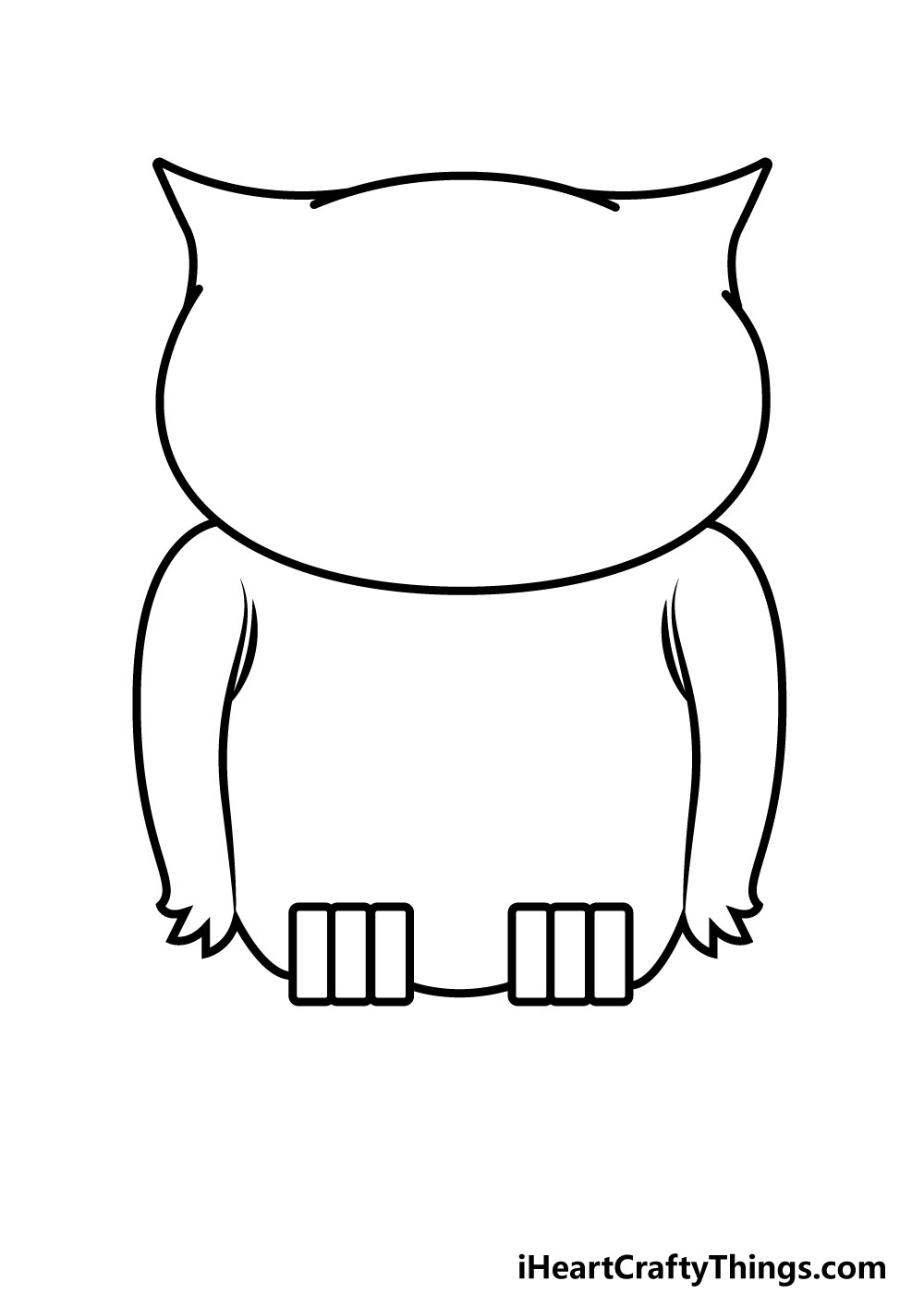 Owl Drawing - How To Draw An Owl Step By Step!