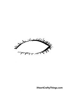 Eyelashes Drawing - How To Draw Eyelashes Step By Step