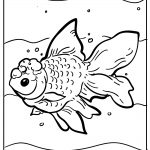 fish coloring images free printable