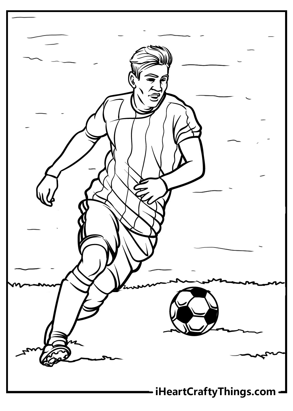 sports coloring pages for boys football