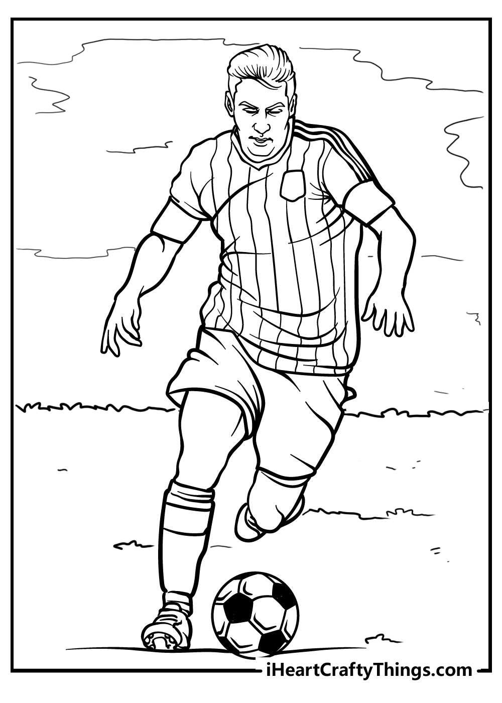 football coloring pages for kids free download