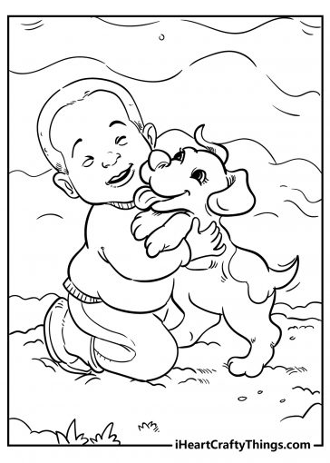 for boys coloring images free printable