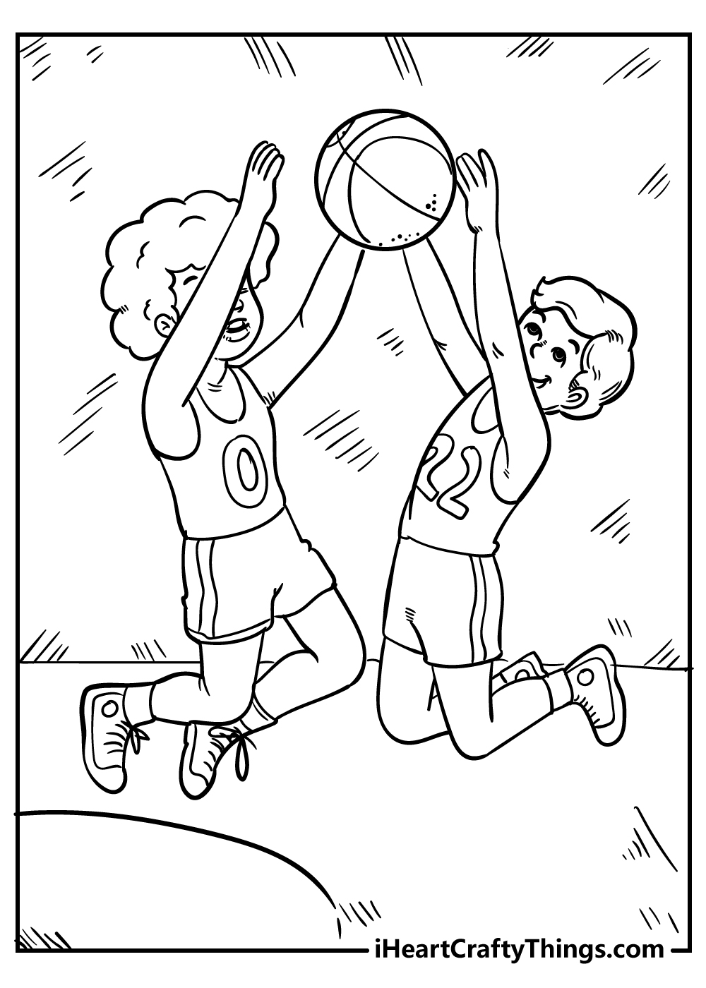 coloring pages of a boy and girl