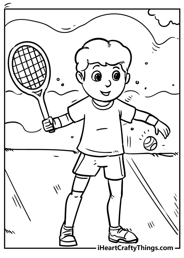 Boys Coloring Pages (100% Free Printables)