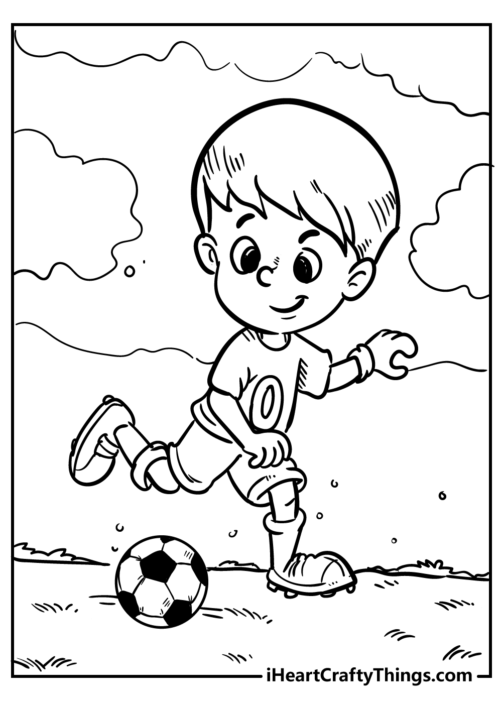 Boy Coloring Pages