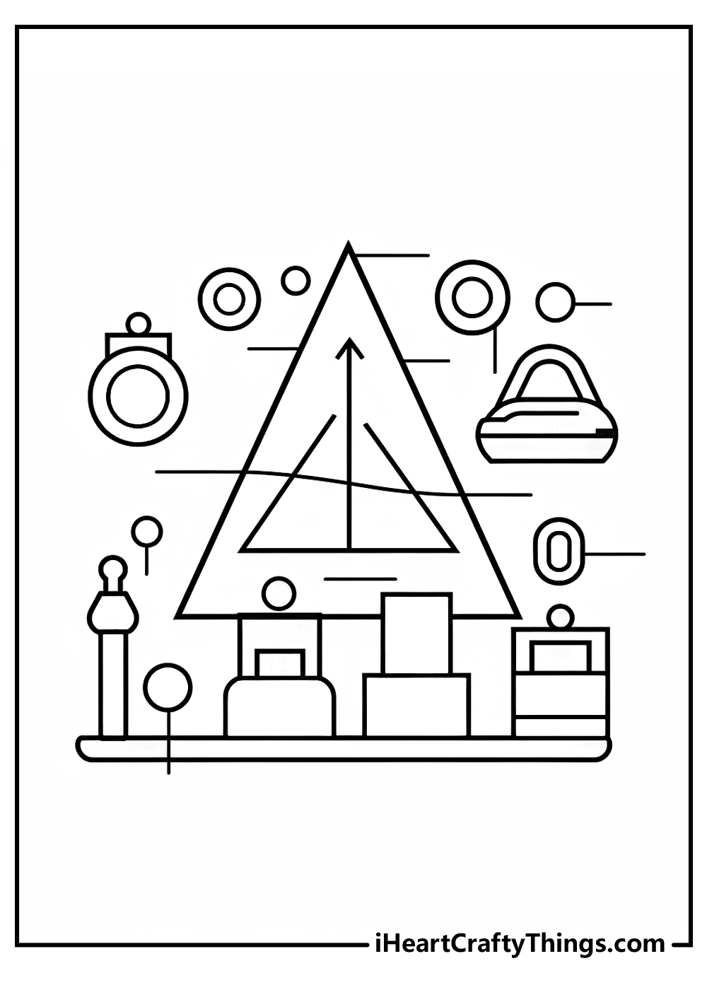 rhombus coloring page