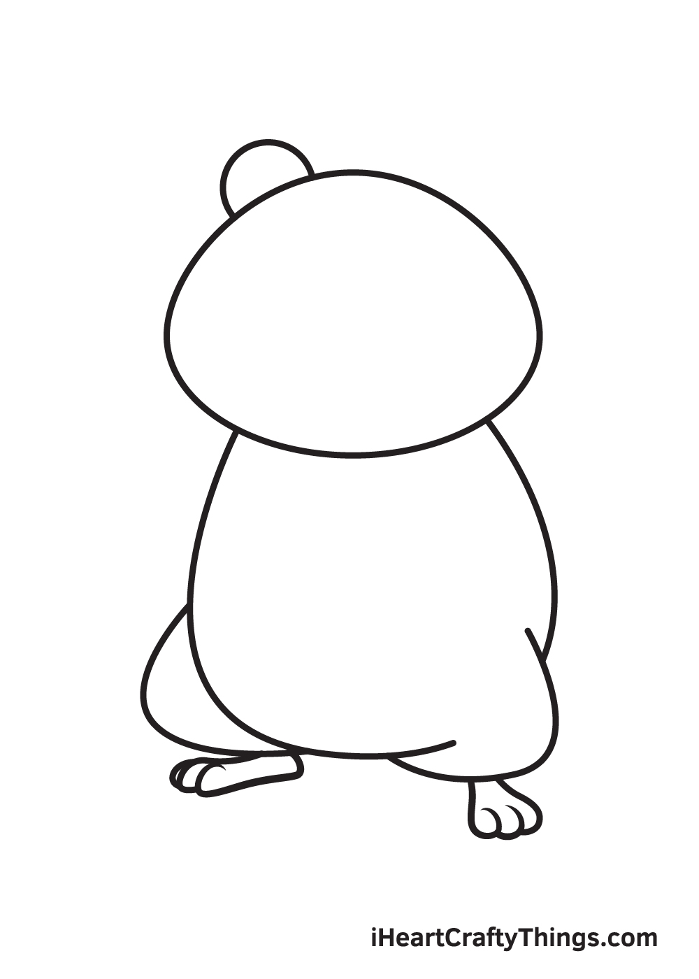 hamster drawing step 5
