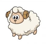 how to draw sheep image