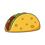 how to draw taco image