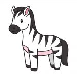 how to draw zebra image