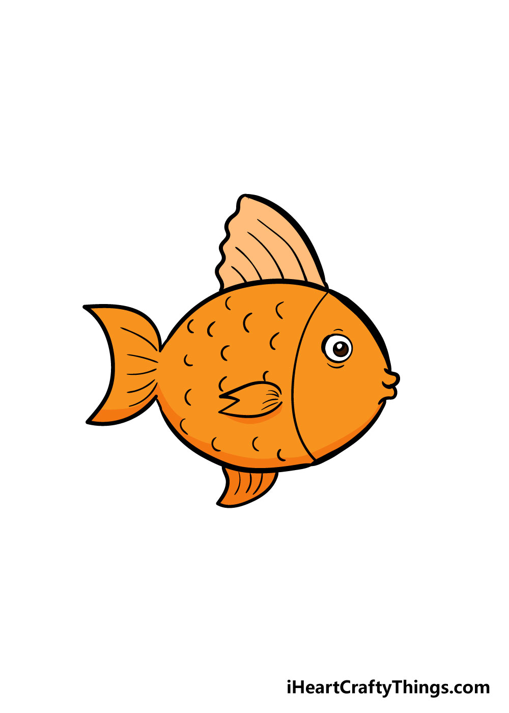 How to Draw a Cartoon Fish