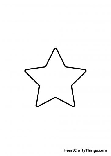 Star Drawing - How To Draw A Star Step By Step!