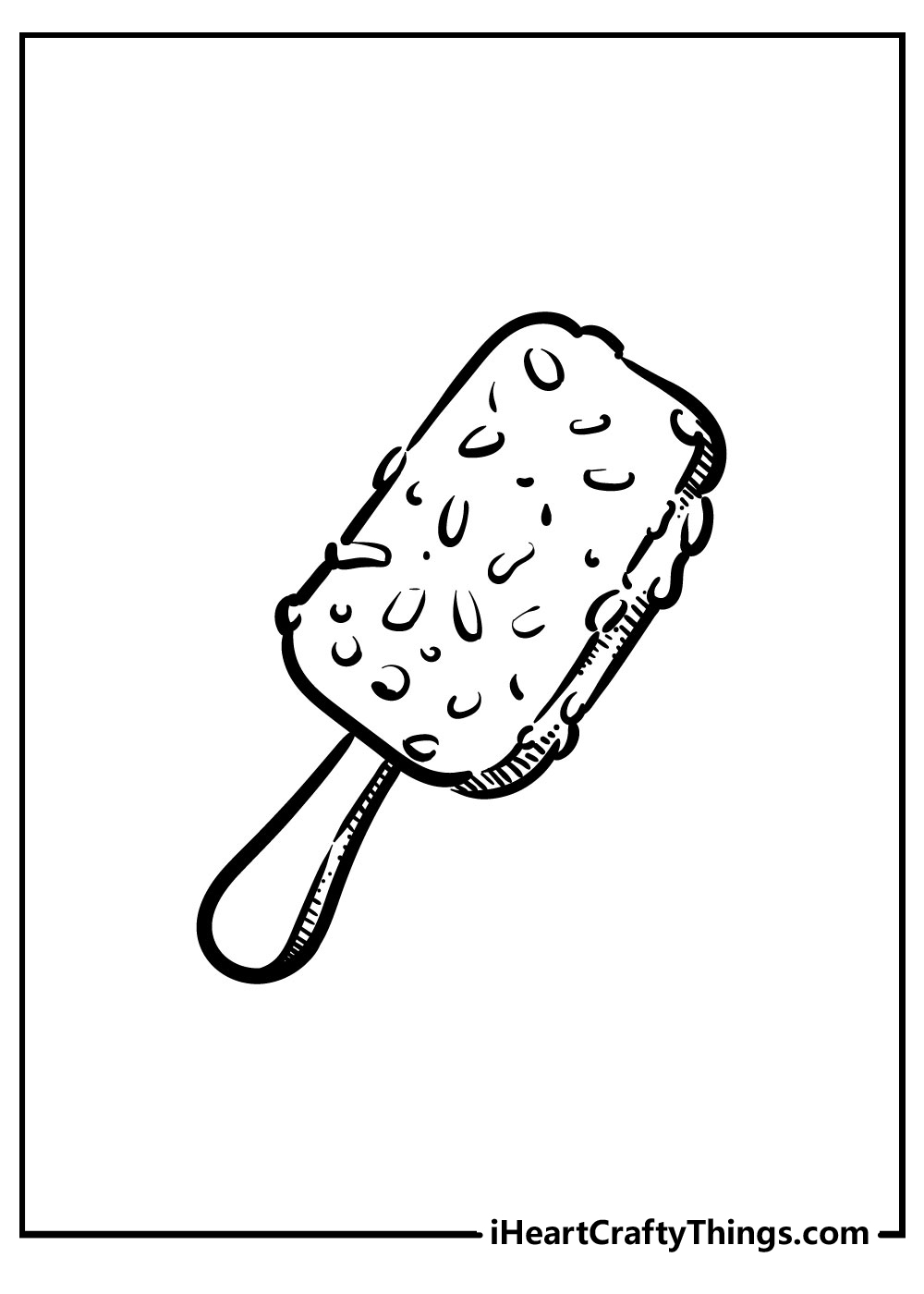 detailed ice cream coloring pages