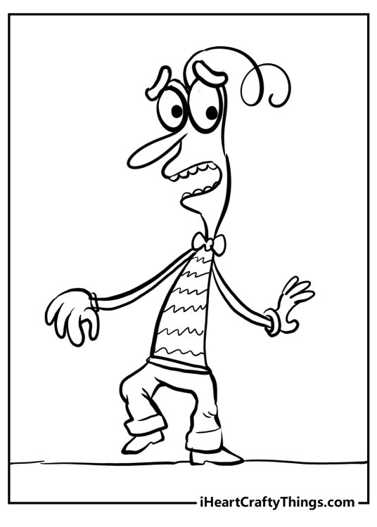 Inside Out Coloring Pages (100% Free Printables)