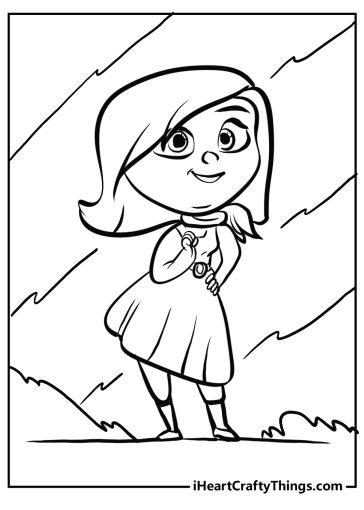 25 Inside Out Coloring Pages (100% Free Printables)