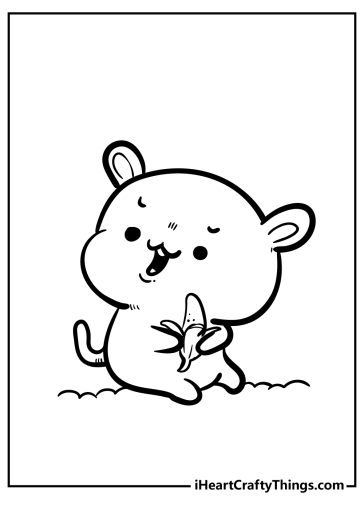 Kawaii Coloring Pages (100% Free Printables)