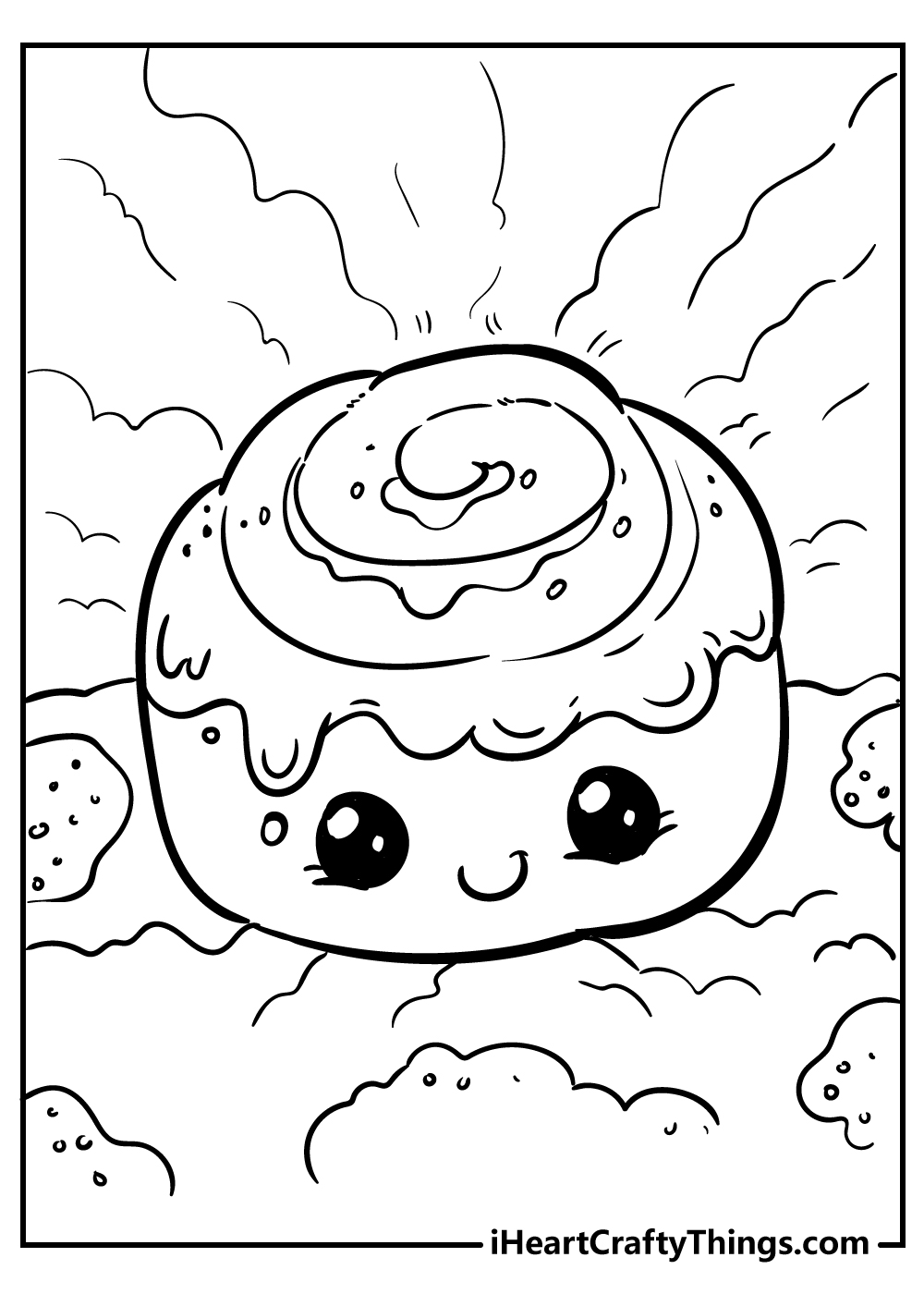 kawaii cute coloring pages