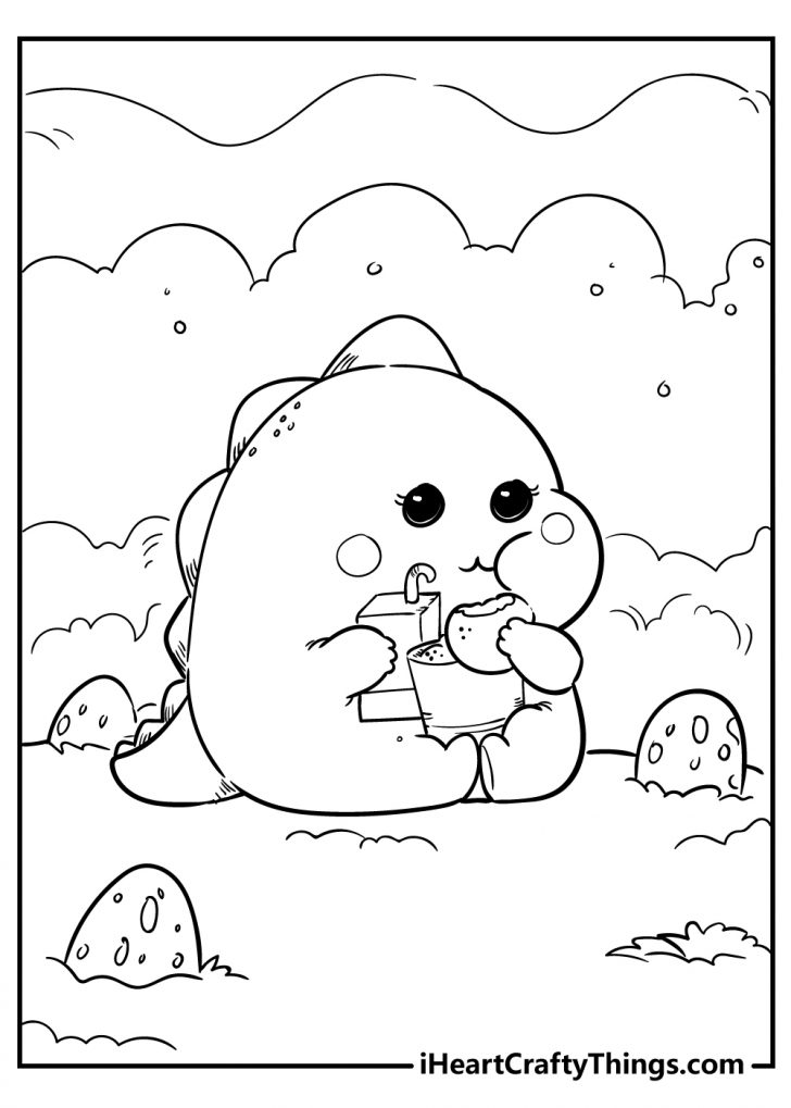 Kawaii Coloring Pages (100% Free Printables)